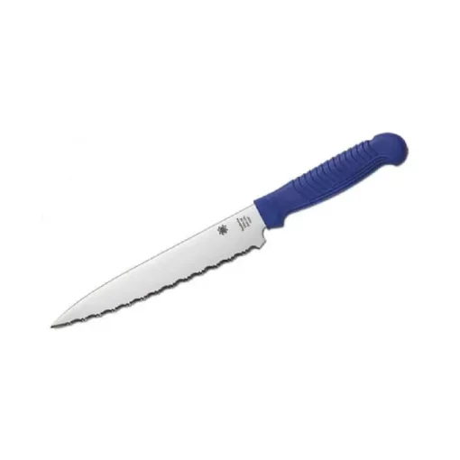 SPYDERCO UTILITY KNIFE 6" BLUE