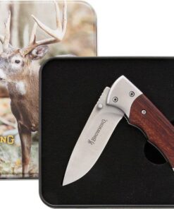 BROWNING WHITETAIL LINERLOCK WITH TIN BR0069 01