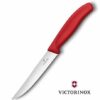 VICTORINOX STEAKPIZZA KNIFE RED SERRATED 12CM V6.7931.12 01