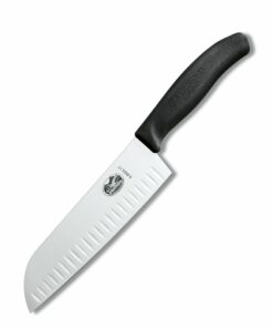 VICTORINOX SWISS CLASSIC SANTOKU KNIFE FLUTED BLADE 17CM V6.8523.17B 01