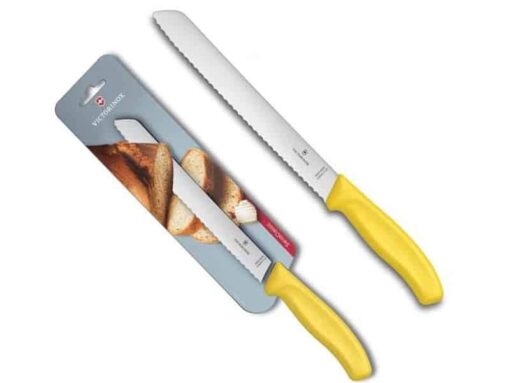 Victorinox Swiss Classic Bread Knife Yellow 21cm V6.8636.21L8B
