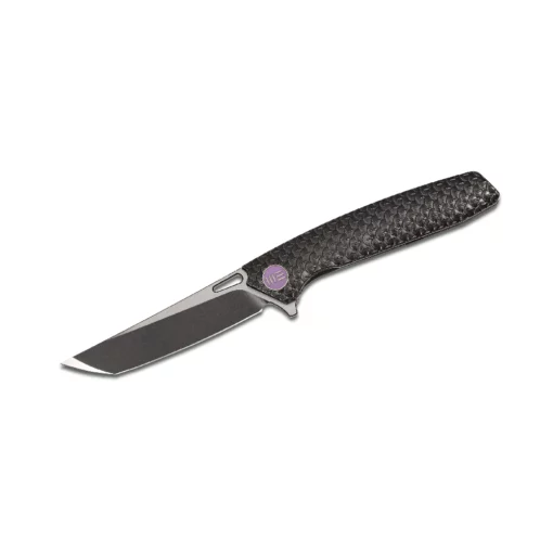 WE KNIVES BLACK HANDLE COMPANY KNIFE- 604A