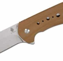 Kizer Cutlery Vanguard V4479A2 Scot Matsuoka KalaDrop Point Blade Coyote Brown G10 Handles Knife
