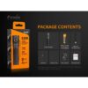 Fenix flashlight E30R 1600 lumens - rechargeable