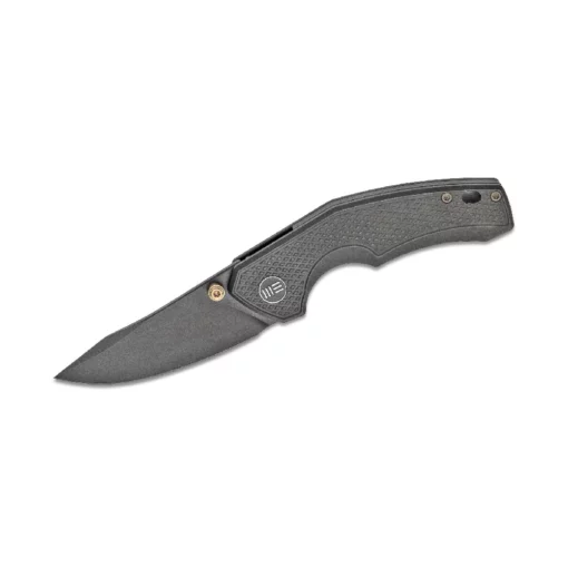 WE KNIFE COMPANY BLACK TI HANDLE BLACK STONEWASH FINISH CPM S35VN BLADE -917B