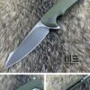 WE 617D Green G10 Handle D2 Blade Satin