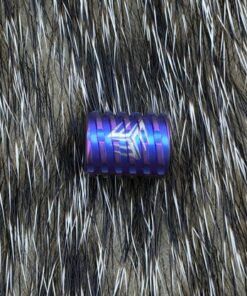 WE A-02B TI material bead purple