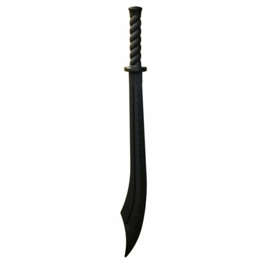 Kung Fu Sword-black Plastic 34 Inch MA-CP-501