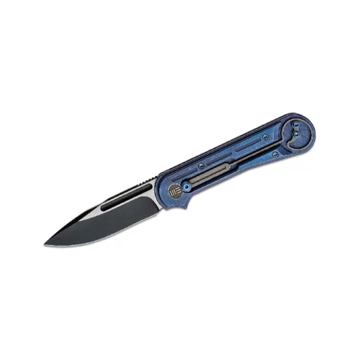 WE KNIFE BLUE TI HANDLE S35VN BLADE KNIFE- 815C