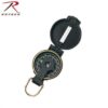 RC-381 Rothco Lensatic Compass Black Plastic