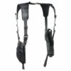 UTG vertical shoulder holster black PVC-H175B