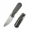 We Knife Baloo Gray Dark Green Titanium Handle – 21033-4
