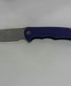 CIVIVI C803DS-2 purple G10 handle black S/S liner Damascus blade