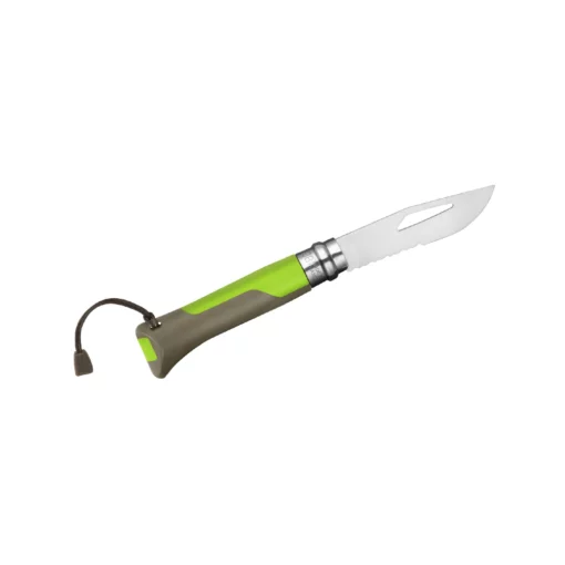 OPINEL NO8 OUTDOOR STAINLESS EARTH GREEN- OP001715