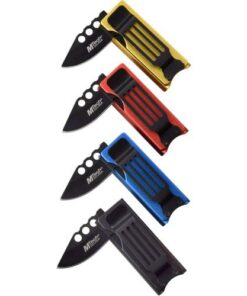 MTECH USA SPRING ASSISTED KNIFE WITH LIGHTER HOLDER - ASSORTED + FREE KNIFE
