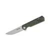 FOX	BLACK FOX REVOLVER GREEN MICARTA HANDLE FOLDING KNIFE- BF-740OD
