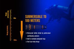 Fenix SD11 Diving Flashlight 100m waterproof