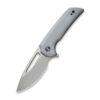 Civivi C2010A Odium Flipper Knife Gray G10 Handle Stonewashed D2 Blade