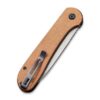 Civivi C2103D Button Lock Elementum - Brown Micarta Handle