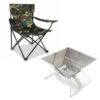 MINI BBQ STAND AND CAMPING CHAIR - COMBO LARGE