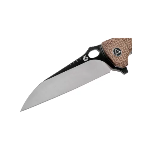 QSP	LOCUST BROWN MICARTA FOLDING KNIFE- QS117-A