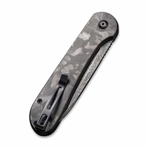 Civivi C2103DS-3 Button Lock Elementum - Marble Carbon Fiber Black Handle