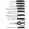 Victorinox V6.7193.9 Swiss Classic Cutlery 9 Piece Knife Block Set