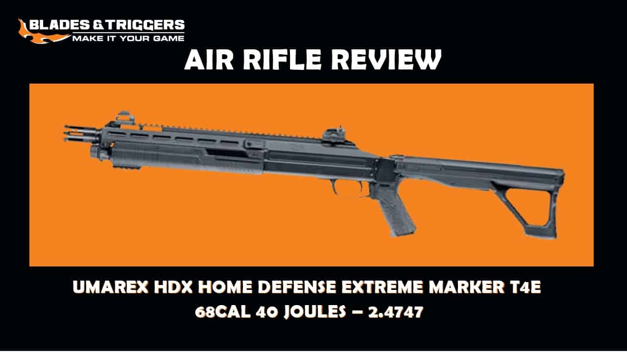 Umarex HDX Home Defense Extreme Marker T4E Review