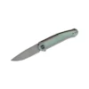 We Knife Smooth Sentinel Titanium Handle Gray/natural With G10 Inlay - WE20043-2