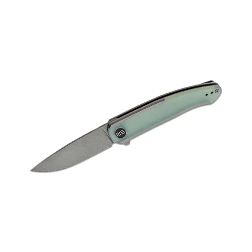 We Knife Smooth Sentinel Titanium Handle Gray/natural With G10 Inlay - WE20043-2