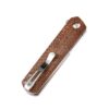 Kansept Foosa X2020T1 Liner Lock Folding Knife Brown Micarta Handle