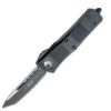 Microtech 140-1T Troodon Tactical OTF Black Knife