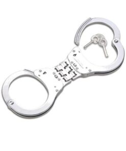 STAINLESS STEEL HANDCUFFS -HINGED-0213