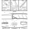 KNAFS KNIFE POSTER - A MODERN GUIDE TO KNIVES 24X36"