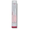 Victorinox V6.7116.31l52 Trend Paring Knife Set W/peeler 3pieces-light Pink