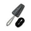 CIVIVI D-ART NECK KNIFE SILVER BEAD BLASTED - C21001-1
