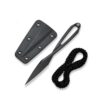 Civivi D-art Neck Knife Black Stonewashed - C21001-2