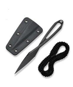 Civivi D-art Neck Knife Black Stonewashed - C21001-2