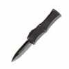 Microtech Hera D/E DLC Blade Black Aluminum Handle - 702-1DLCTSH