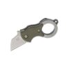 Fx-536 OD Fox Mini-ta Folding Knife, Stainless Steel 1.4116,OD Green