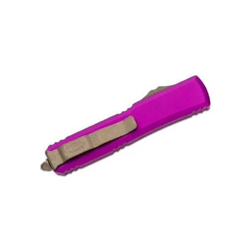 Microtech ut d/e bronze std violet - 122-13apvi