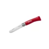 OPINEL NO 7 ROUND ENDED STAINLESS SAFETY RED -OP001698