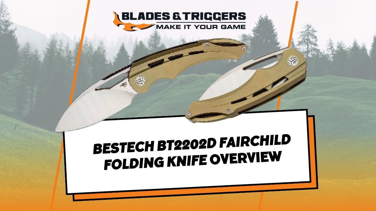 Bestech BT2202D Fairchild Folding Knife Overview