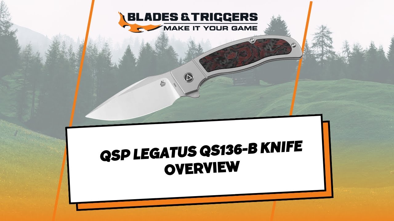 QSP Legatus QS136 B Knife Unboxing & Review