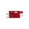 Victorinox V0.7100.T Swisscard Transparent Red