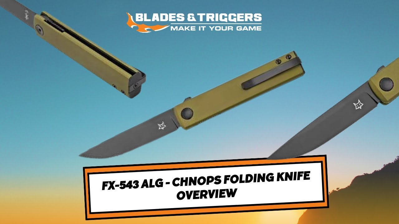 FX-543 ALG - Chnops Folding Knife Overview