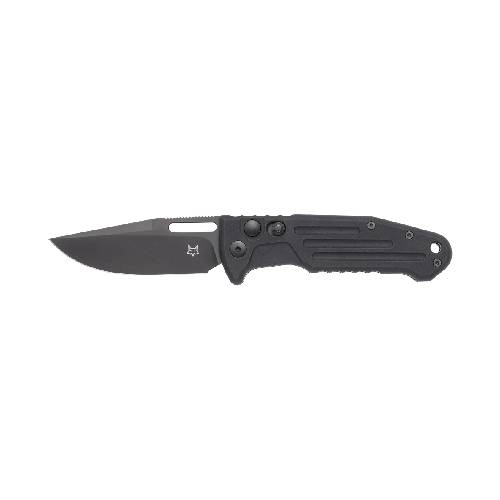 FOX NEW SMARTY FOLDING KNIFE N690 BLACK ANODIZED PVD - FX-503 ALB