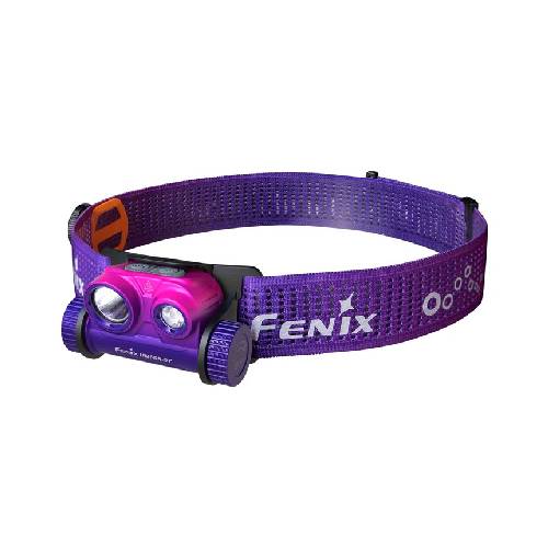 Fenix HM65R-DT LED Headlamp (Nebula Purple)