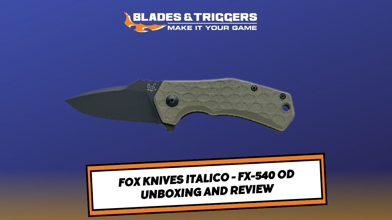 Dive into Quality: Fox Knives Italico Fx-OD Unboxing and Review